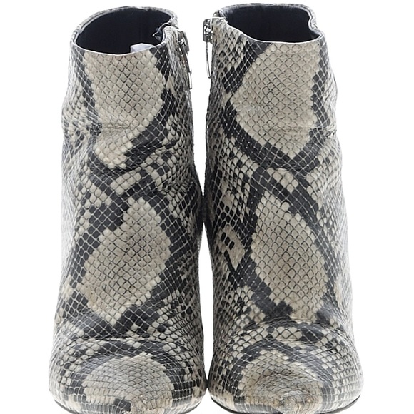 Marc Fisher Shoes - Marc Fisher Snakeskin Pattern Ankle Booties